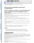 Cover page: Enhancer release and retargeting activates disease-susceptibility genes