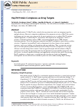 Cover page: Hsp70 protein complexes as drug targets.