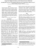 Cover page: Large-Scale Empricial Analyses of the Abstract/Concrete Distinction