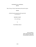 Cover page: What’s Wrong is Wrisky: Moral Intuitions Bias Risk Perception