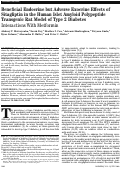 Cover page: Beneficial Endocrine but Adverse Exocrine Effects of Sitagliptin in the Human Islet Amyloid Polypeptide Transgenic Rat Model of Type 2 Diabetes Interactions With Metformin