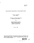 Cover page: Current-Potential Characteristics of Electroc hemical Systems