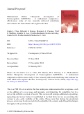 Cover page: Multi-domain Online Therapeutic Investigation Of Neurocognition (MOTION) – A randomized comparative-effectiveness study of two remotely delivered mind-body interventions for older adults with cognitive decline