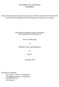 Cover page: Electrochemical Impedance Spectroscopy Study of Lithium Ion Batteries Combined With Neural Network Modeling and Battery Impedance Analyzing Circuit Design