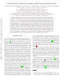 Cover page: Towards Neutrino Mass from Cosmology without Optical Depth Information