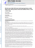 Cover page: HIV risk associated with serum medroxyprogesterone acetate (MPA) levels among women in East and southern Africa