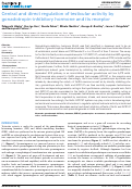 Cover page: Central and Direct Regulation of Testicular Activity by Gonadotropin-Inhibitory Hormone and Its Receptor