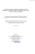 Cover page: Potential for Induced Seismicity Related to the Northern California CO2 Reduction Project Pilot Test, Solano County, California