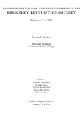 Cover page: Cultural Transmission of Self-Concept from Parent to Child in Chinese American Families: Does Language Matter?