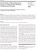 Cover page: The Evolution of Drug Information Services to Asynchronous Delivery of Pharmacist eConsults