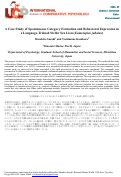 Cover page: A Case Study of Spontaneous Category Formation and Behavioral Expression in a Language-Trained Steller Sea Lion Eumetopias jubatus