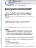 Cover page: Sorafenib Dose Escalation Is Not Uniformly Associated With Blood Pressure Elevations in Normotensive Patients With Advanced Malignancies