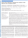 Cover page: Expert Prior Elicitation and Bayesian Analysis of the Mycotic Ulcer Treatment Trial IBayesian Analysis of Mycotic Ulcer Treatment Trial I