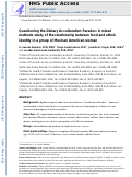 Cover page: Questioning the Dietary Acculturation Paradox: A Mixed-Methods Study of the Relationship between Food and Ethnic Identity in a Group of Mexican-American Women.