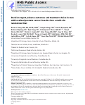 Cover page: Decision regret, adverse outcomes, and treatment choice in men with localized prostate cancer: Results from a multi-site randomized trial