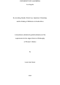 Cover page: Re-inventing Hoodia: Patent Law, Epistemic Citizenship, and the Making of Difference in South Africa