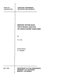 Cover page: Reduced Vector Basis for Dynamic Analysis of Large Damped Structures