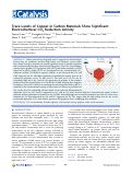 Cover page: Trace Levels of Copper in Carbon Materials Show Significant Electrochemical CO2 Reduction Activity