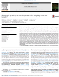 Cover page: Phenotypic plasticity in nest departure calls: weighing costs and benefits