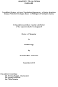 Cover page: From Model System to Crops: Translational Approaches to Design New Crop Disease Protection Strategies Based on Findings in Arabidopsis thaliana