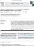 Cover page: A qualitative study of primary care clinician’s approach to ending cervical cancer screening in older women in the United States