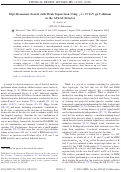 Cover page: Dijet Resonance Search with Weak Supervision Using s=13 TeV pp Collisions in the ATLAS Detector