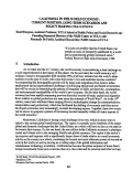 Cover page: California in the World Economy: Current Position, Long-Term Scenarios and Policy Making Challenges