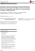 Cover page: Erratum to: Proof-of Concept that an Acute Trophic Factors Intervention After Spinal Cord Injury Provides an Adequate Niche for Neuroprotection, Recruitment of Nestin-Expressing Progenitors and Regeneration