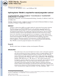 Cover page: Splicing factor TRA2B is required for neural progenitor survival