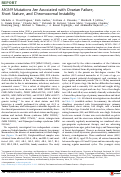 Cover page: MCM9 Mutations Are Associated with Ovarian Failure, Short Stature, and Chromosomal Instability