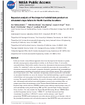 Cover page: Bayesian analysis of the impact of rainfall data product on simulated slope failure for North Carolina locations