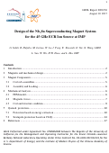 Cover page: Design of the Superconducting Magnet System for a 45 GHz ECR Ion Source