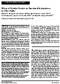 Cover page: Effects of Provider Practice on Functional Independence in Older Adults