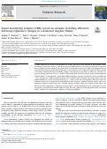 Cover page: Vessel monitoring systems (VMS) reveal an increase in fishing efficiency following regulatory changes in a demersal longline fishery