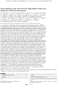 Cover page: Ozone depletion events observed in the high latitude surface layer during the TOPSE aircraft program