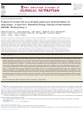 Cover page: Evidence for human milk as a biological system and recommendations for study design—a report from “Breastmilk Ecology: Genesis of Infant Nutrition (BEGIN)” Working Group 4