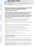 Cover page: Self-reported treatment-associated symptoms among patients with urea cycle disorders participating in glycerol phenylbutyrate clinical trials