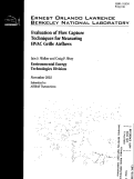 Cover page: Evaluation of Flow Capture Techniques for Measuring HVAC Grille Airflows