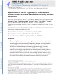 Cover page: Epithelial-Derived Reactive Oxygen Species Enable AppBCX-Mediated Aerobic Respiration of Escherichia coli during Intestinal Inflammation