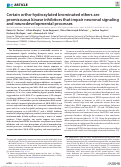 Cover page: Certain ortho-hydroxylated brominated ethers are promiscuous kinase inhibitors that impair neuronal signaling and neurodevelopmental processes.