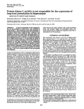 Cover page: Protein kinase C activity is not responsible for the expression of long-term potentiation in hippocampus.