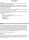 Cover page: Report of rare case of dermatofibrosarcoma protuberans in the buccal mucosa: review of diagnostic, histopathological and immunohistochemical criteria