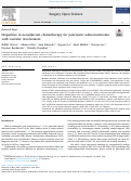 Cover page: Disparities in neoadjuvant chemotherapy for pancreatic adenocarcinoma with vascular involvement.