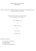 Cover page: Modeling, Simulation, and High-Performance Implementation of High-Dimensional Micro-Macro Biophysical Models