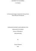 Cover page: X Chromosome Dosage Compensation During Human Early Embryonic Development
