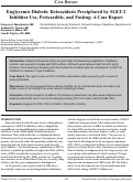 Cover page: Euglycemic Diabetic Ketoacidosis Precipitated by SGLT-2 Inhibitor Use, Pericarditis, and Fasting: A Case Report