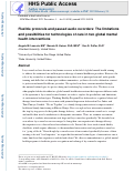 Cover page: Flexible protocols and paused audio recorders: The limitations and possibilities for technologies of care in two global mental health interventions