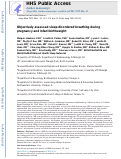 Cover page: Objectively assessed sleep-disordered breathing during pregnancy and infant birthweight