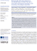 Cover page: Mechanically induced localisation of SECONDARY WALL INTERACTING bZIP is associated with thigmomorphogenic and secondary cell wall gene expression.