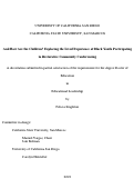 Cover page: And How Are the Children? Exploring the Lived Experience of Black Youth Participating in Restorative Community Conferencing